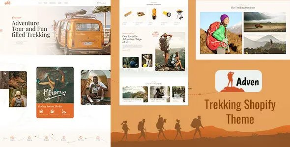 Adven - Hiking, Camping &amp; Trekking Shopify Theme