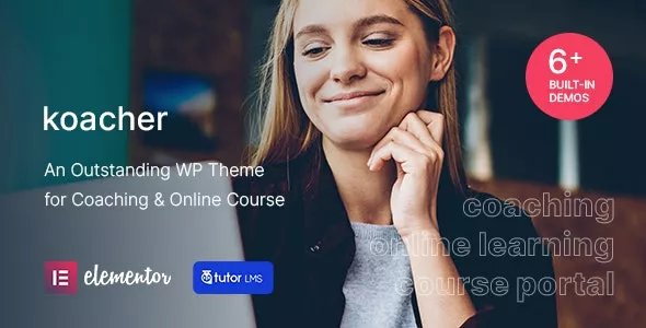 Koacher - Coaching &amp; Online Course WordPress Theme v1.0.2