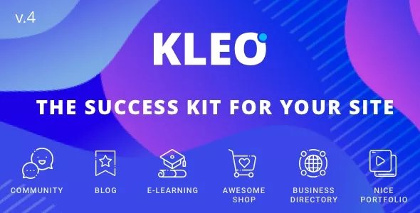 KLEO - Community Focused &amp; Multi-Purpose BuddyPress WordPress Theme v5.4.4