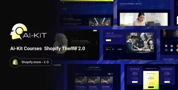 Ai Kit - AI Apps, Tools &amp; Games Shopify Store v1.0