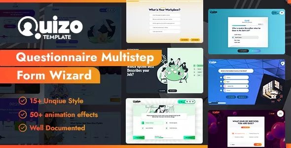 Quizo - Questionnaire Multistep &amp; Quiz Form Wizard