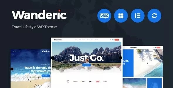 Wanderic - Travel Blog &amp; Lifestyle WordPress Theme v1.0.2.1