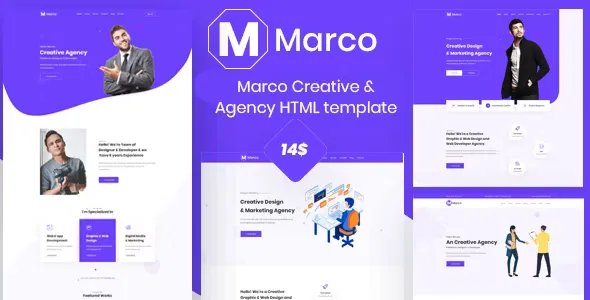 Marco - Creative &amp; Digital Agency HTML Template v1.0