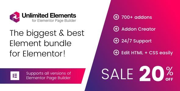 Unlimited Elements for Elementor Page Builder v1.4.42