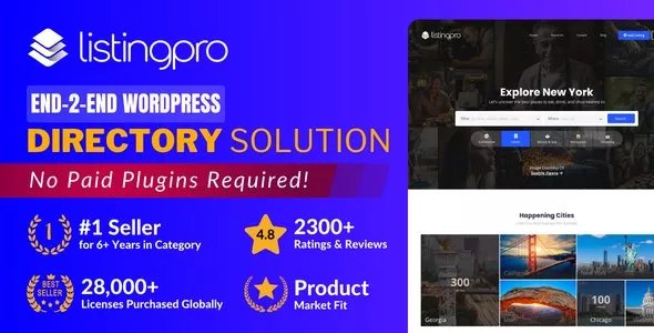 ListingPro - WordPress Directory &amp; Listing Theme v2.9.8