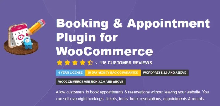 Booking &amp; Appointment Plugin for WooCommerce v7.3.0