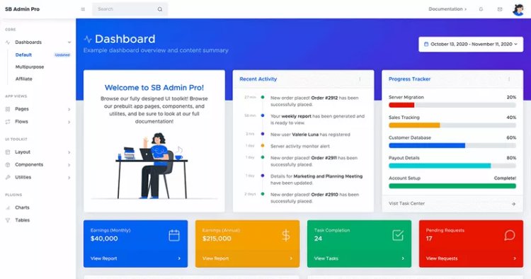 SB Admin Pro - Premium Bootstrap Admin Theme v2.0.5