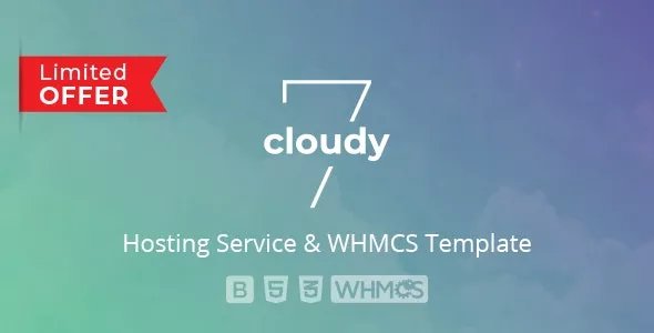 Cloudy 7 v2.1 - Hosting Service &amp; WHMCS Template