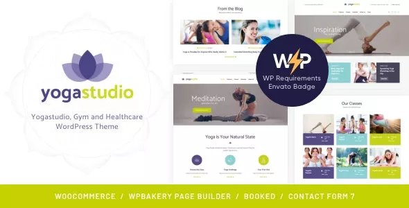 BeYoga - Yogastudio &amp; Gym WordPress Theme v1.1.7