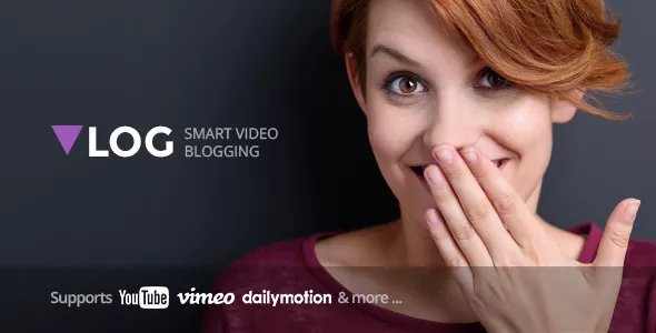 Vlog - Video Blog &amp; Podcast WordPress Theme