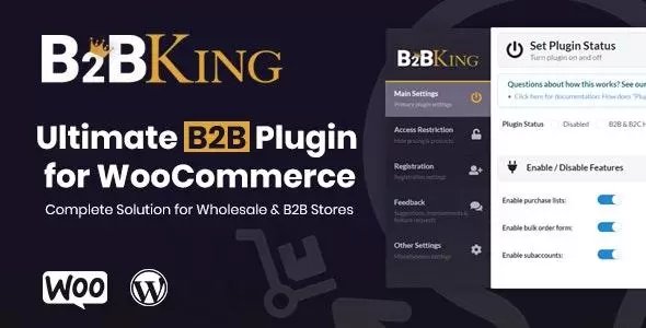 B2BKing - The Ultimate WooCommerce B2B &amp; Wholesale Plugin v5.3.80