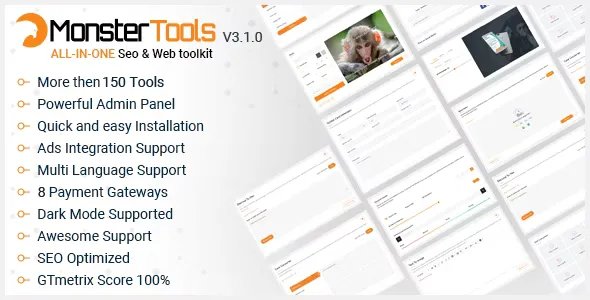 MonsterTools - The All-in-One SEO &amp; Web Toolkit, Like a Swiss Army Knife v3.1.0