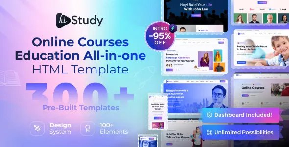HiStudy v1.1.0 - Online Courses &amp; Education Template