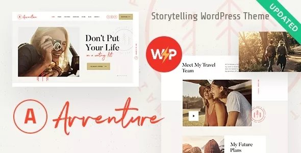 Avventure - Personal Travel &amp; Lifestyle Blog WordPress Theme