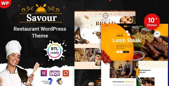 Savour - Restaurant WordPress Theme v1.0.2