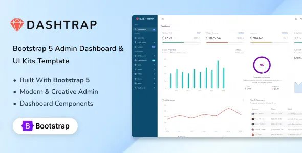 Dashtrap - Bootstrap 5 Admin Dashboard &amp; UI Kits