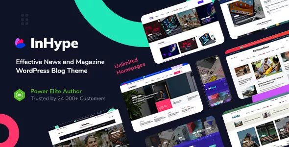 InHype - Blog &amp; Magazine WordPress Theme v1.5.2