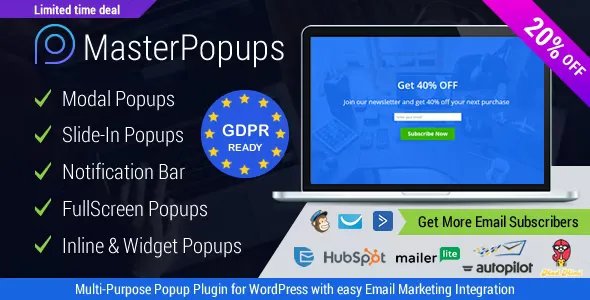 Master Popups - Popup Plugin for WordPress &amp; Popup Editor v3.9.3