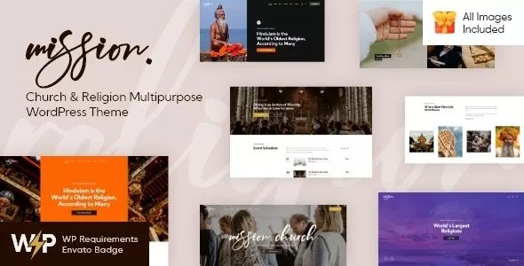 Mission - Church &amp; Religion Multipurpose WordPress Theme v1.3.1