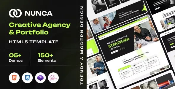 Nunca - Creative Agency &amp; Portfolio HTML5 Template v1.0