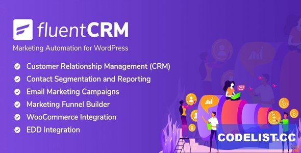 FluentCRM v2.8.4.5 - Marketing Automation For WordPress