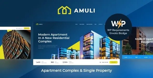 Amuli - Property &amp; Real Estate Marketplace WordPress Theme v2.3.0