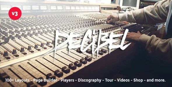 Decibel - Professional Music Wordpress Theme v3.8.54