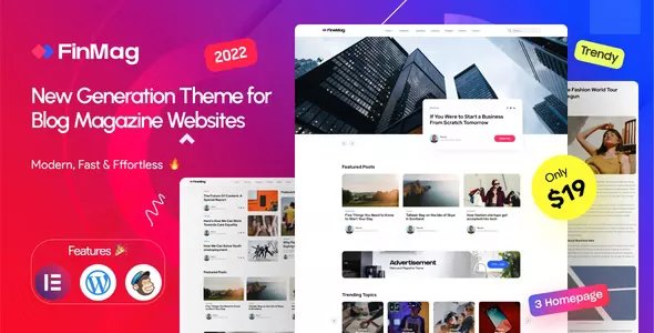 FinMag v2.5 - Modern Magazine WordPress Theme
