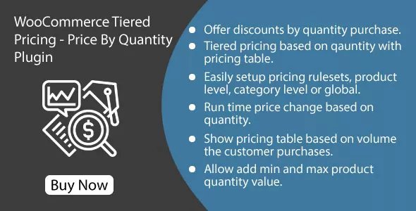 WooCommerce Tiered Pricing - Price By Quantity Plugin v1.1.0
