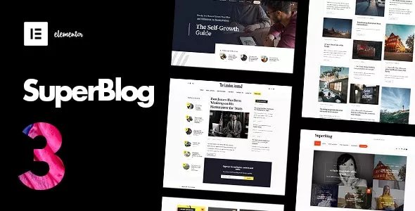 SuperBlog - Powerful Blog &amp; Magazine Theme v3.6