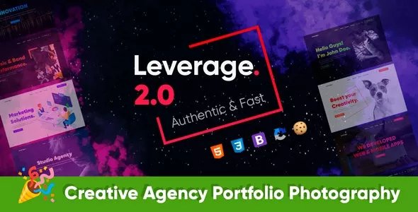 Leverage - Agency Bootstrap HTML Template v2.1.5