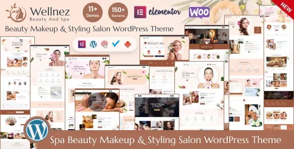 Wellnez - Beauty Spa &amp; Wellness Salon WordPress Theme v2.3.4
