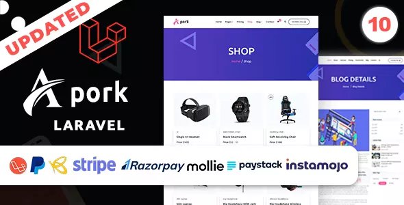 Apork - URL Shortener, vCard Builder &amp; Product Landing Business Management System