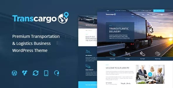 Transcargo v2.9.1 - Transportation WordPress Theme for Logistics