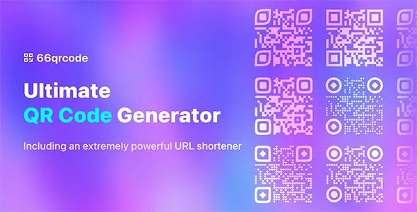 66qrcode - Ultimate QR Code Generator &amp; URL Shortener (SAAS) v32.0.0
