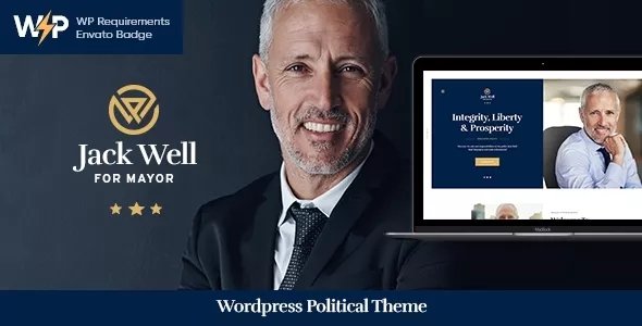 Jack Well - Elections Campaign &amp; Political WordPress Theme v1.0.9