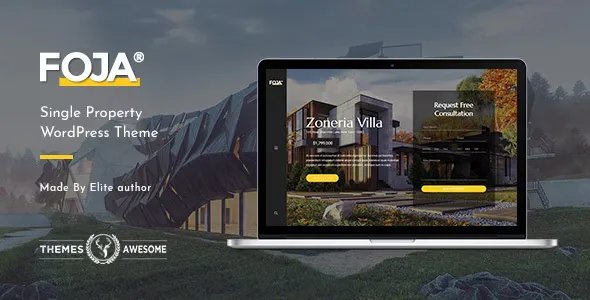 Foja v1.6 - Single Property WordPress Theme