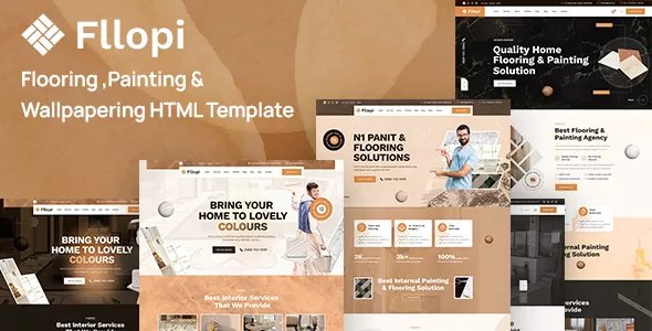 Fllopi - Flooring &amp; Tiling HTML Template