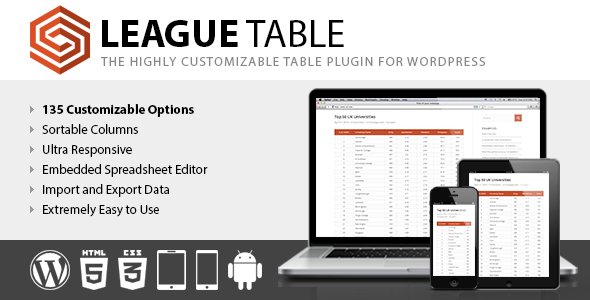 League Table v2.08