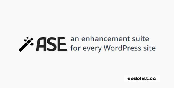 Admin and Site Enhancements (ASE) Pro v6.9.12