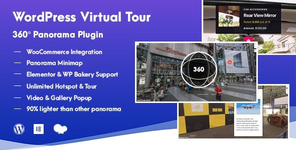 WordPress Virtual Tour 360 Panorama Plugin v1.0.5