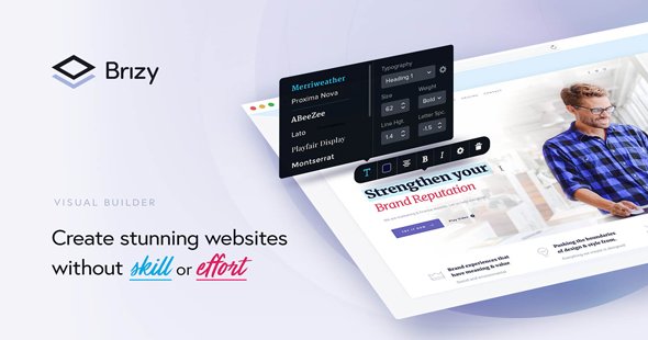 Brizy Pro v2.0 - WordPress Builder Plugin
