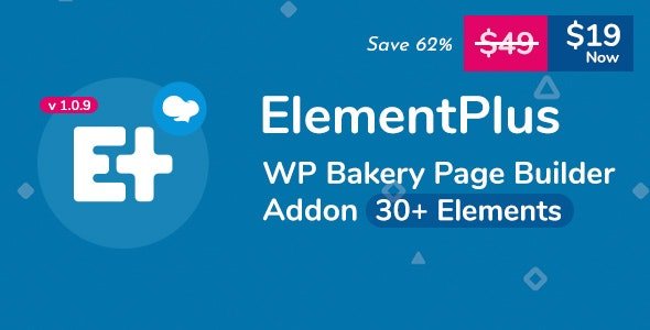 Element Plus v1.6.0 - WPBakery Page Builder Addon (Formerly Visual Composer)