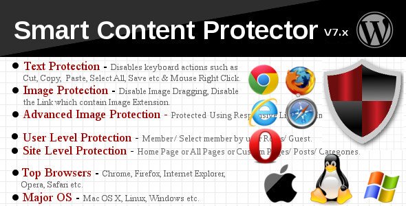Smart Content Protector v8.2 - Pro WP Copy Protection