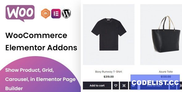 WooCommerce Elementor Addons v1.0.0