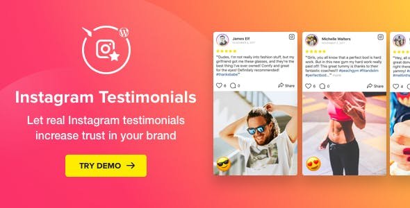 Instagram Testimonials Plugin for WordPress v1.4.0