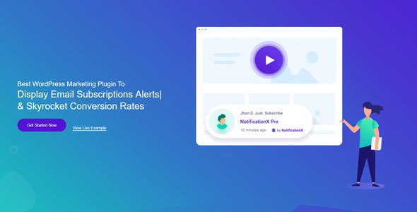 NotificationX v1.4.10 - Best WordPress Marketing Plugin