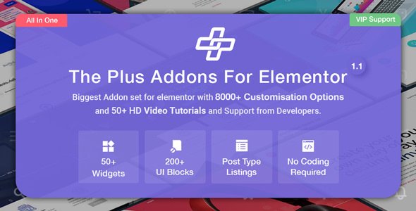 The Plus v5.0.5 - Addon for Elementor
