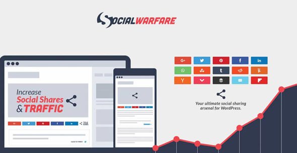 Social Warfare Pro v4.1.0 - Best Social Sharing for Wordpress