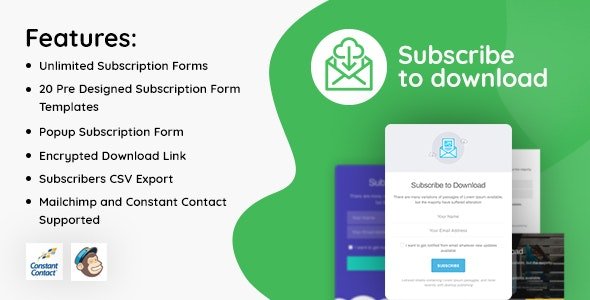 Subscribe to Download v1.2.2 - An advanced subscription plugin for WordPress
